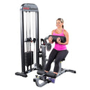 Proselect Selectorized Ab & Back Machine - GCAB-STK