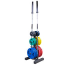 Outlet Body-Solid Olympic Plate Tree & Bar Holder - WT46 (Enkel Afhaling)