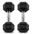 Body-Solid Hexagonal Dumbbell 1kg - 50kg (per pair) - HEXRU