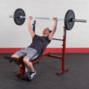 Best Fitness Olympische opklapbare fitnessbank BFOB10