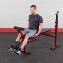 Best Fitness Olympische opklapbare fitnessbank BFOB10