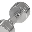 Bodytrading Set Chromé Halters van 1kg tot 10 kg - CHDU1-10