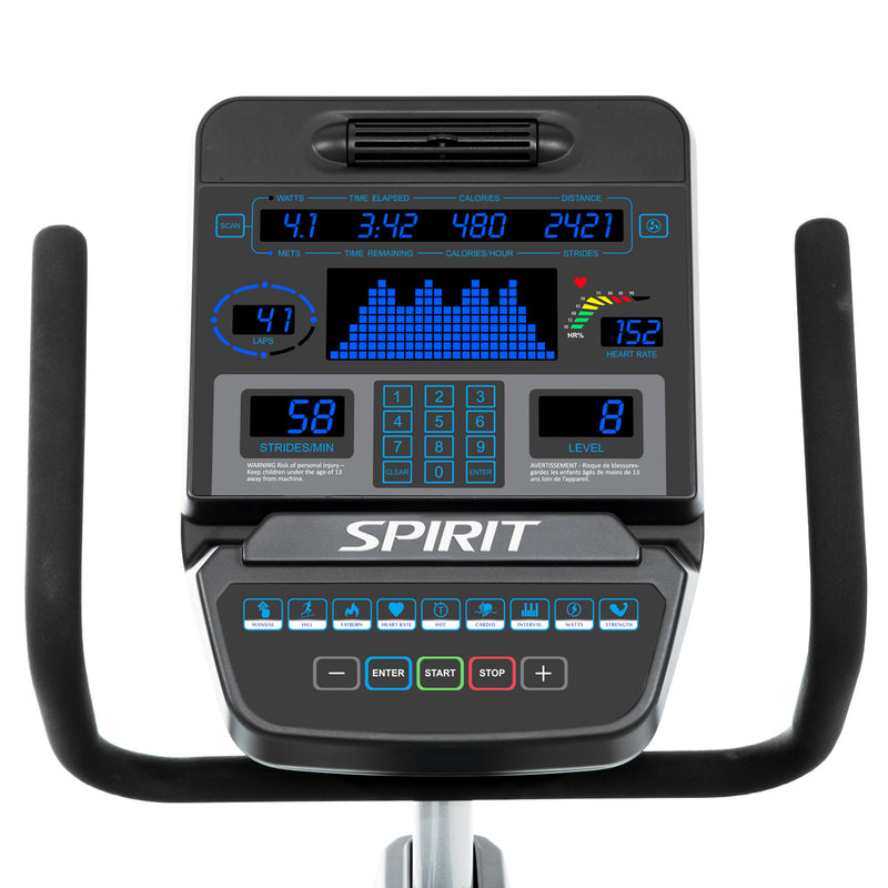 Spirit Fitness liggecykel - CR900LED