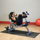 Body-Solid Horizontale Ab Crunch Machine - GAB100B
