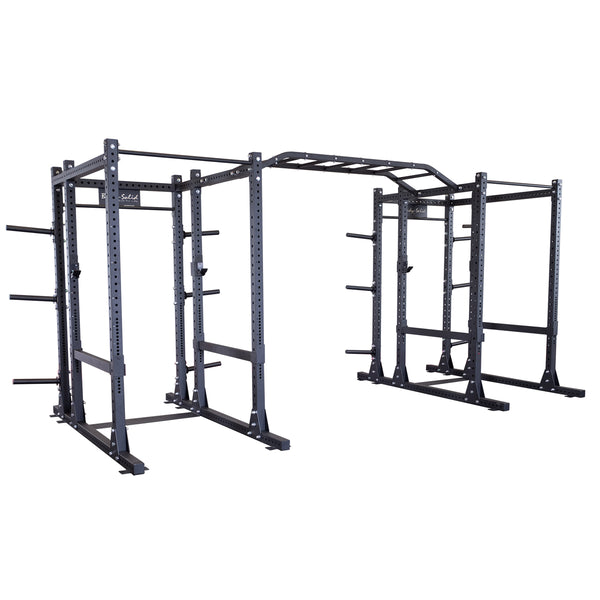 Pro Clubline Commercial Extended Double Power Rack Package - SPR1000DBBACK