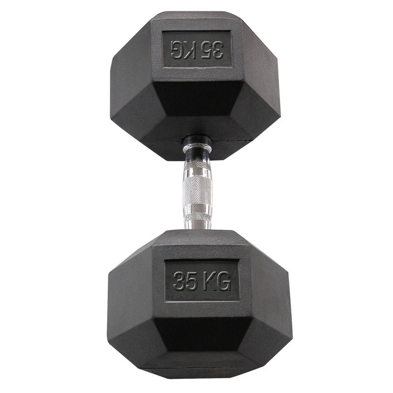 Kropsfast sekskantet håndvægt 1 kg - 50 kg (pr. par) - HEXRU